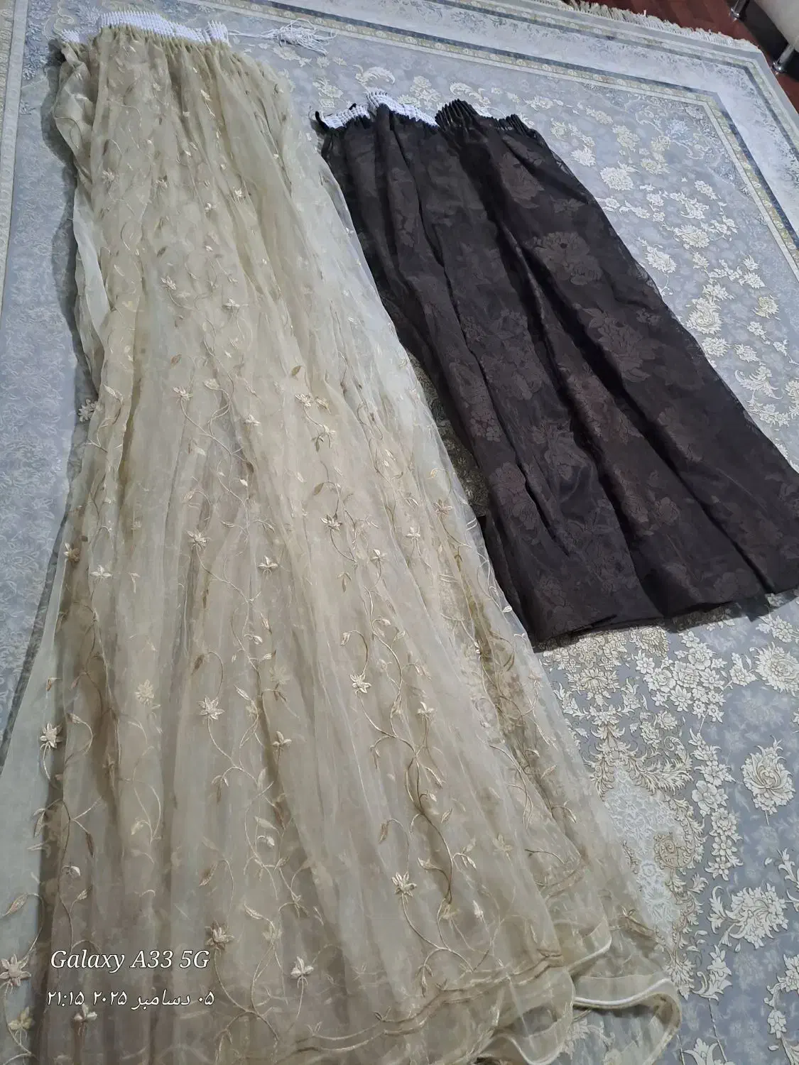 فروش چند عدد پرده|پرده، رانر، رومیزی|گرگان, |دیوار