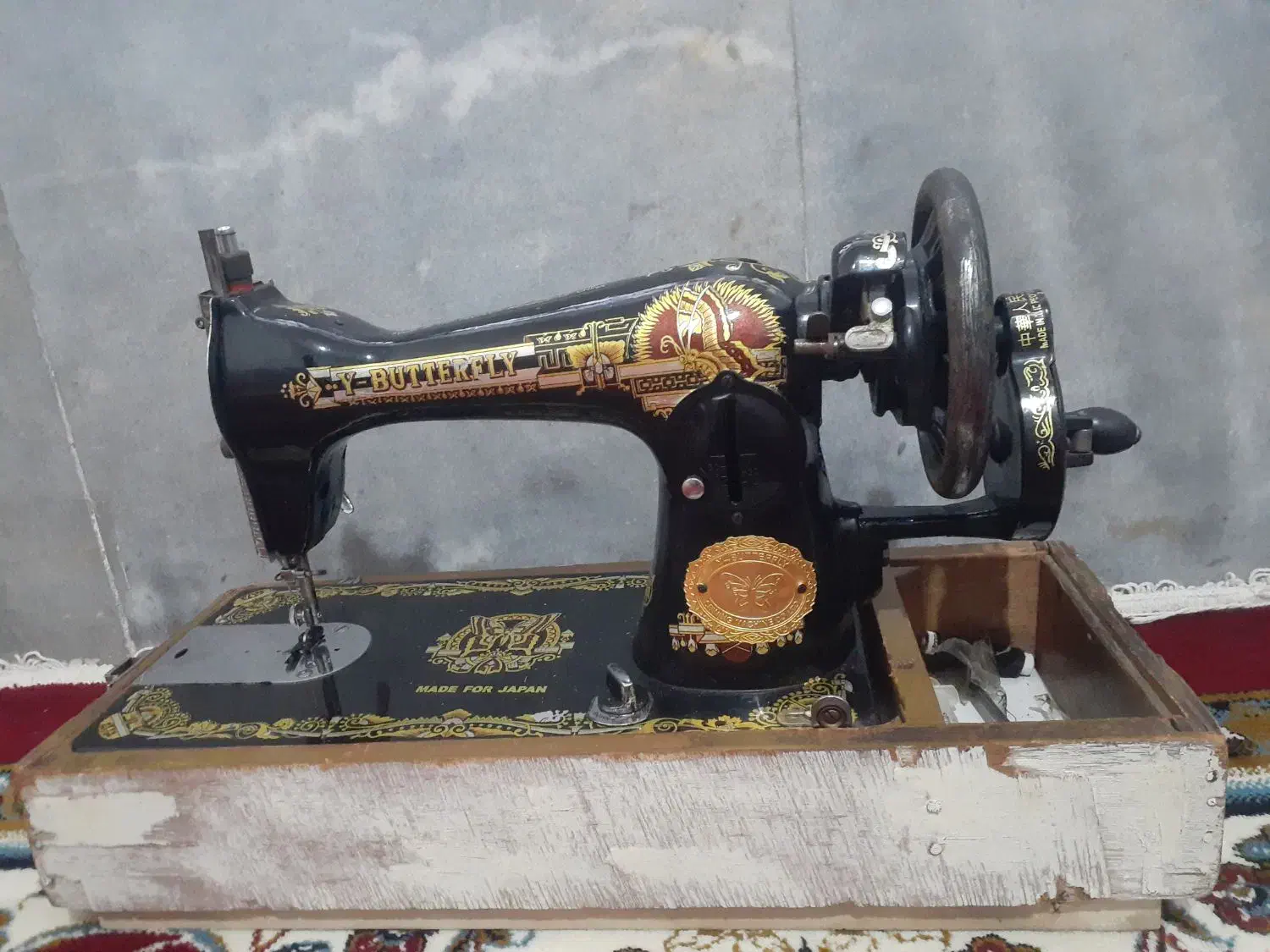 چرخ دستی|چرخ خیاطی و ریسندگی|اندیمشک, |دیوار