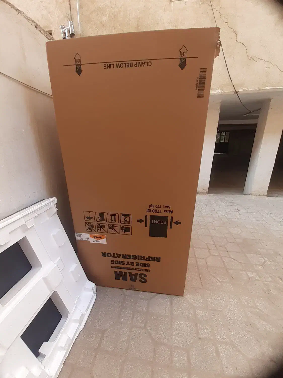 کارتن یخچال ساید بای ساید سامسونگ|ابزارآلات|اسلام‌شهر, مظفریه|دیوار