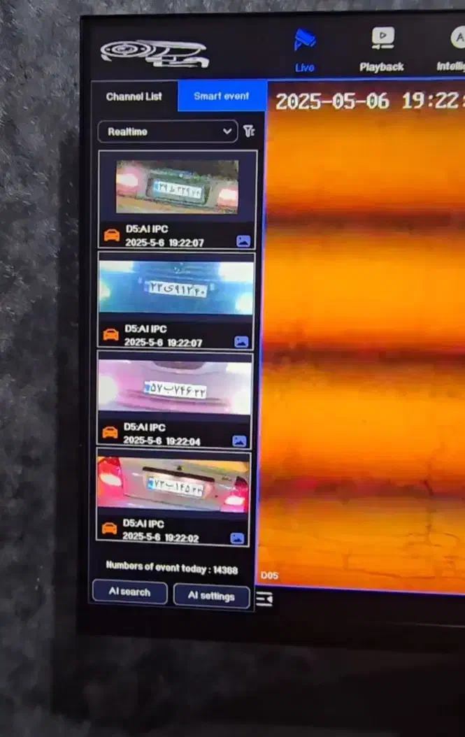 فروش ویژه دوربین پلاک خوان AI|دوربین مداربسته|لنجان, |دیوار