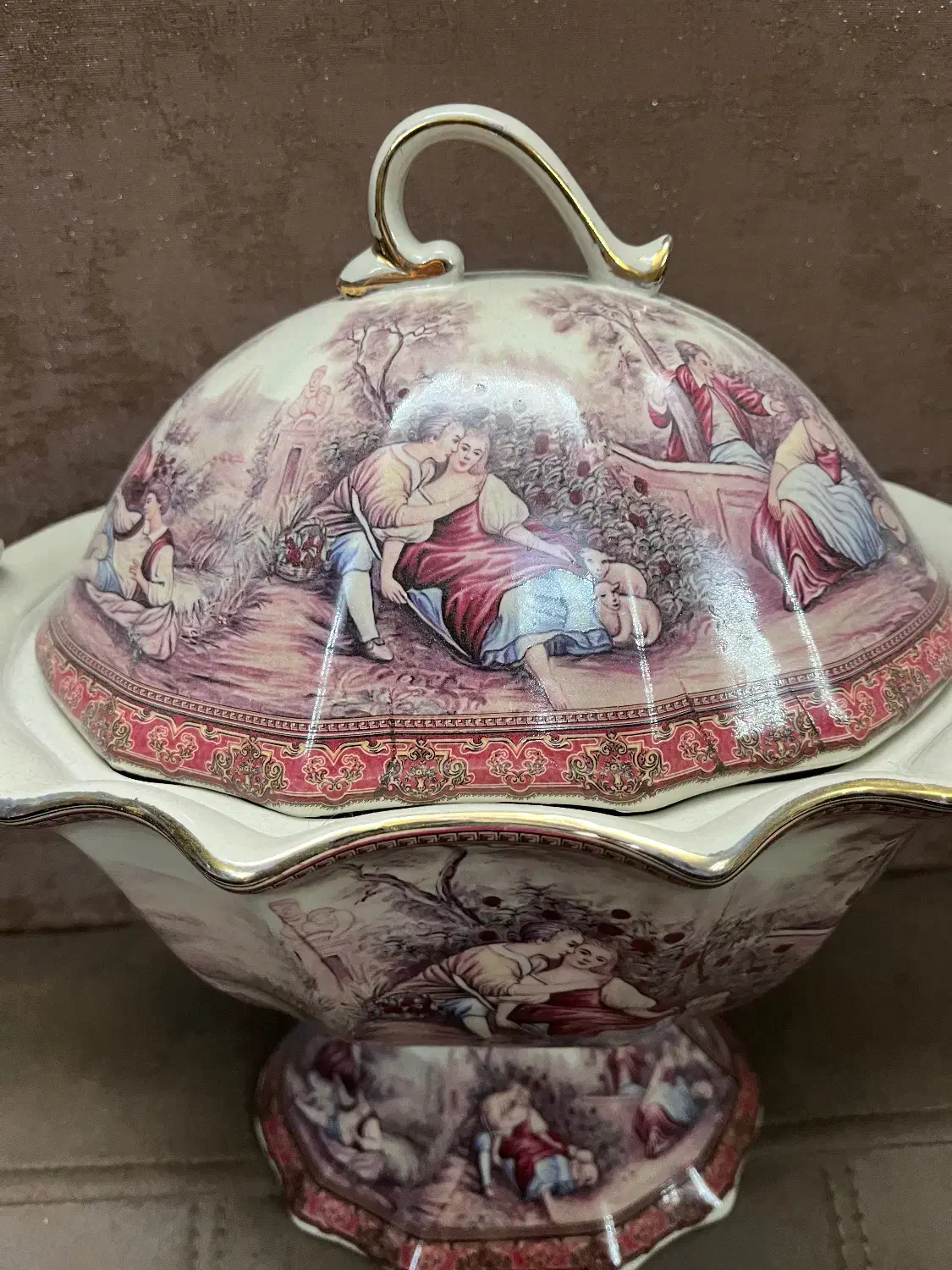 ظروف مارک ناپولی آنتیک|ظروف سرو و پذیرایی|کرمان, |دیوار