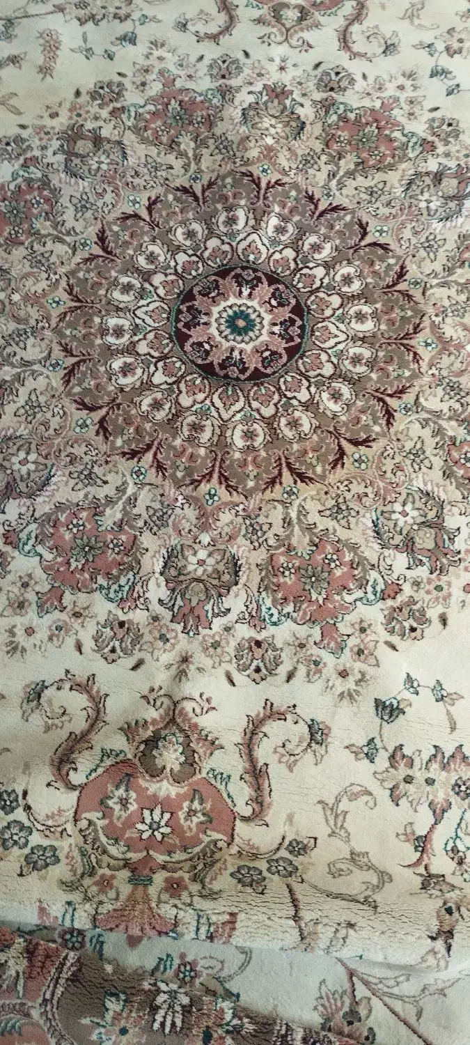 فرش ۱۲متر ی کارکرده سالم|فرش|فاضل آباد, |دیوار