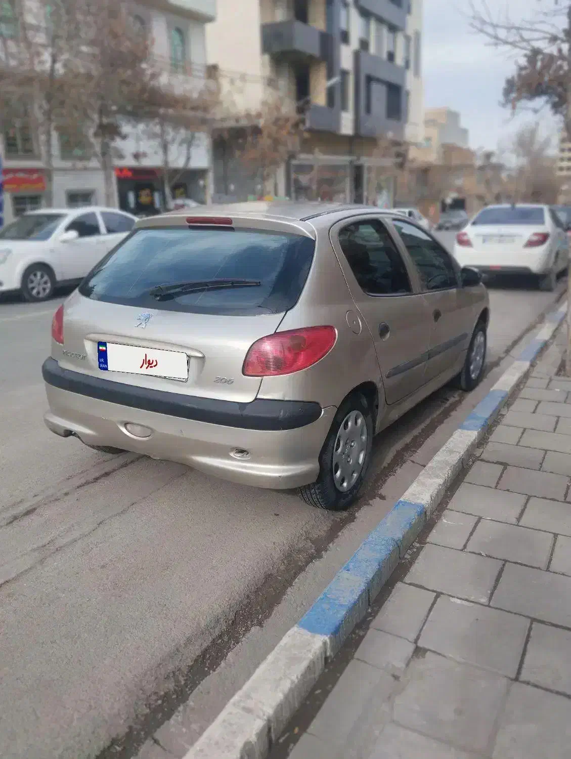 ۲۰۶ تیپ ۲ مدل ۱۳۸۳|خودرو سواری و وانت|ارومیه, |دیوار