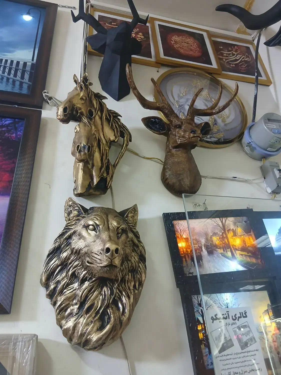 دیوارکوب (گله حیوانات و فرشته و غیره )|مجسمه، تندیس، ماکت|تبریز, |دیوار