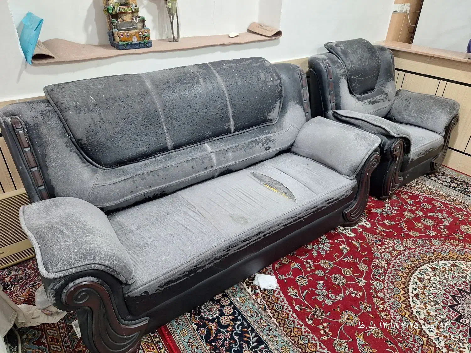 مبل فرسوده|مبلمان خانگی و میز عسلی|اندیمشک, |دیوار