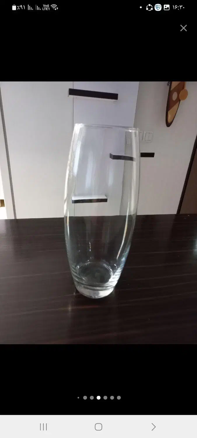 گلدان بلور قدیمی نونو|کلکسیون اشیاء عتیقه|کرمانشاه, |دیوار