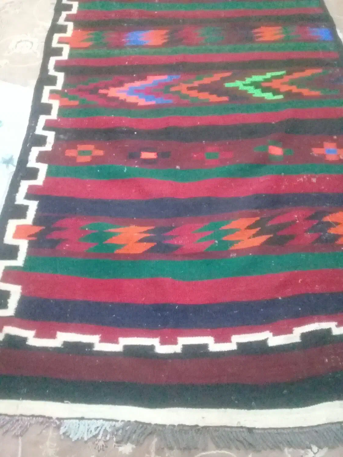 جاجیم، انتیک دست بافت قدمتدار|فرش|قم, شهرک فاطمیه|دیوار