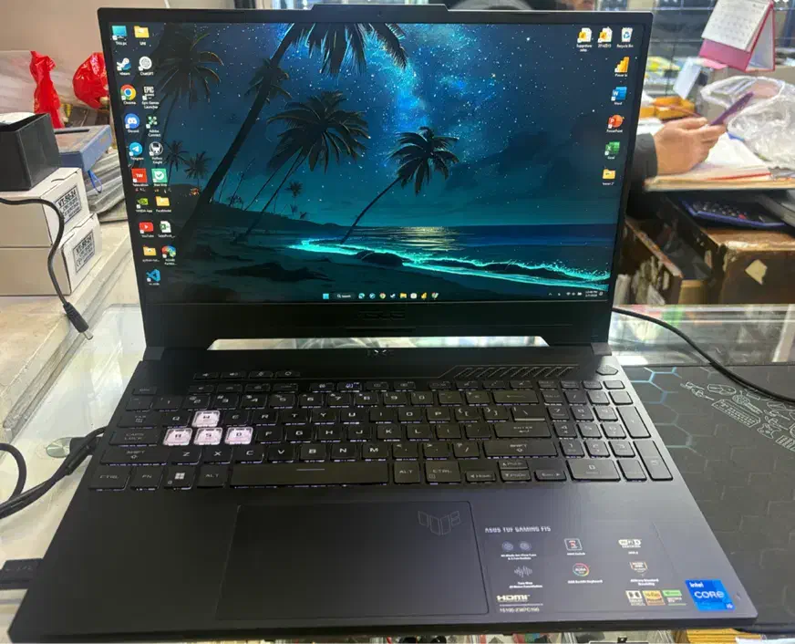 لپتاب گیمینگ Asus fx507zc|رایانه همراه|تهران, فردوسی|دیوار