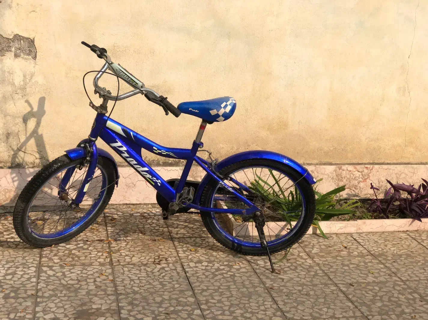 دوچرخه|دوچرخه، اسکیت، اسکوتر|شفت, |دیوار