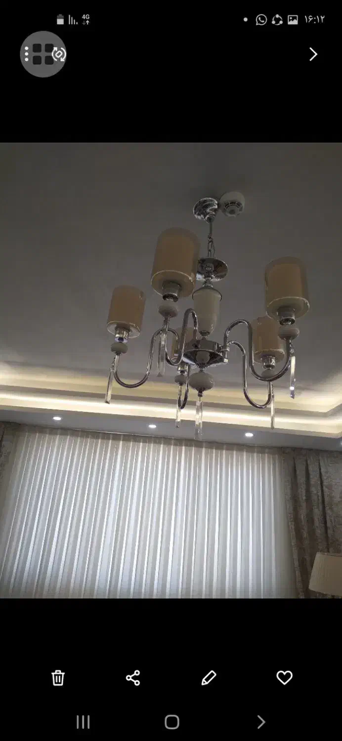 لوستر نو|لوستر و چراغ آویز|ملایر, |دیوار