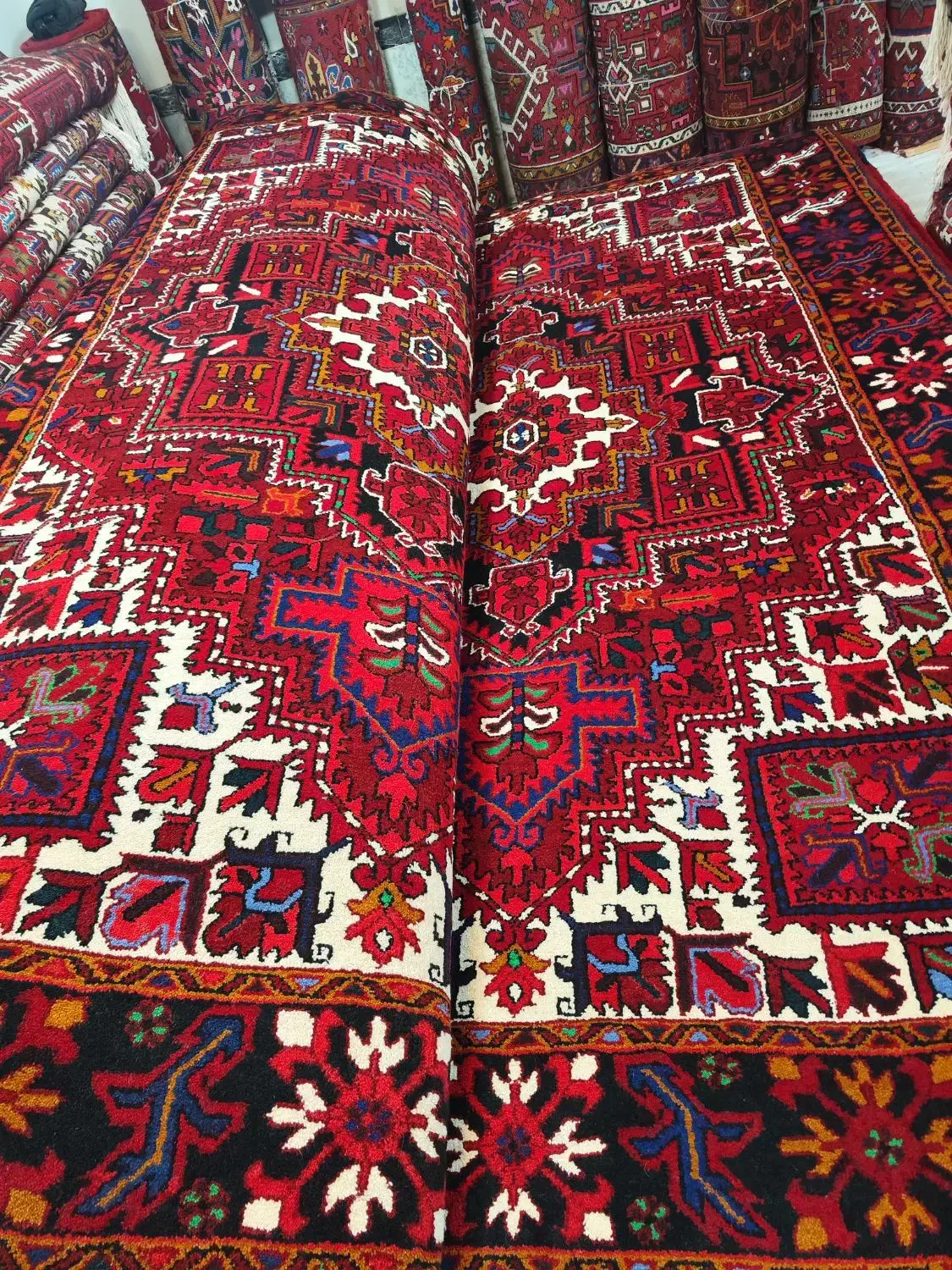 فرش دستبافت اهر|فرش|بناب, |دیوار