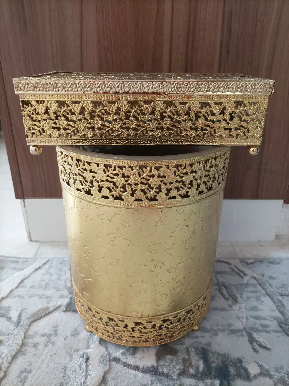 سطل و جا دستمال کاغذی|صنایع دستی و سایر لوازم تزئینی|مهاجران, |دیوار