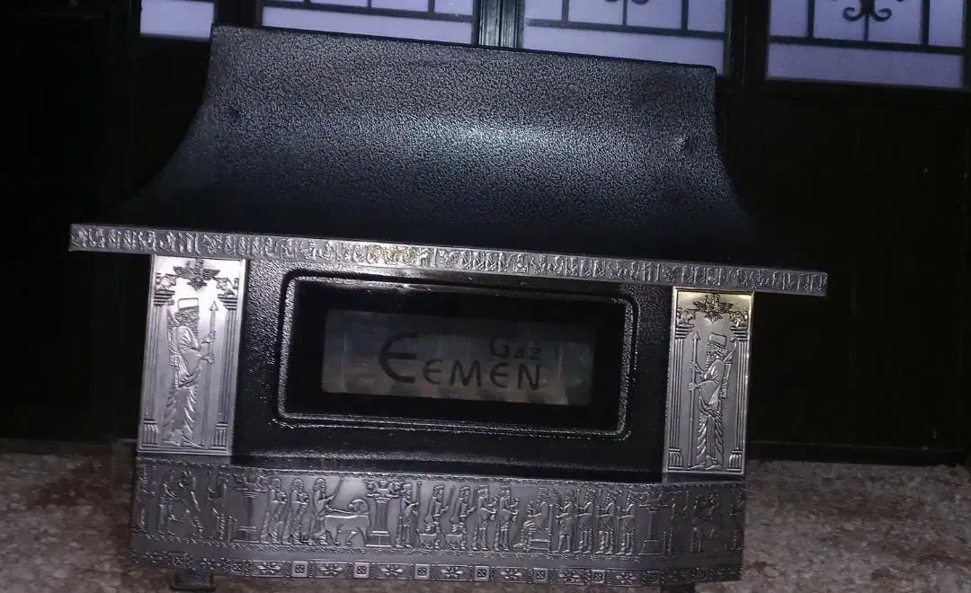 بخاری  طرح شومینه ای|بخاری، هیتر، شومینه|مرودشت, گندم|دیوار