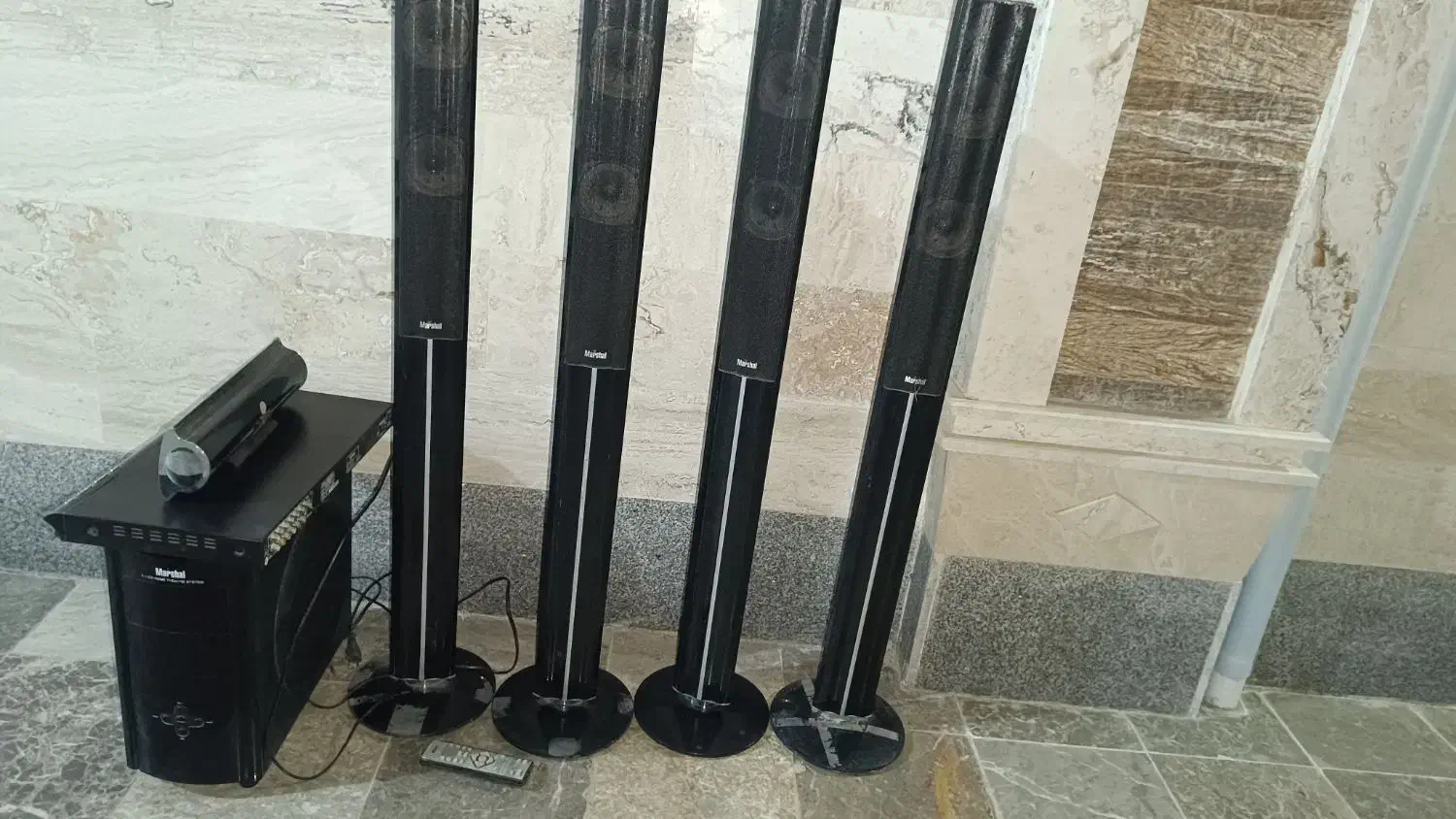 سیستم فروشی|سیستم صوتی خانگی|گرمه, |دیوار