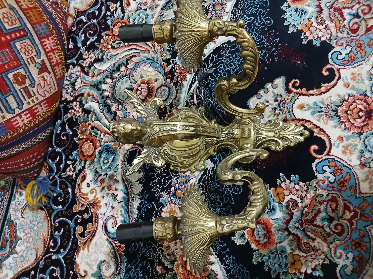 لوستر دیوار برنجی|لوستر و چراغ آویز|تهران, خاک سفید|دیوار