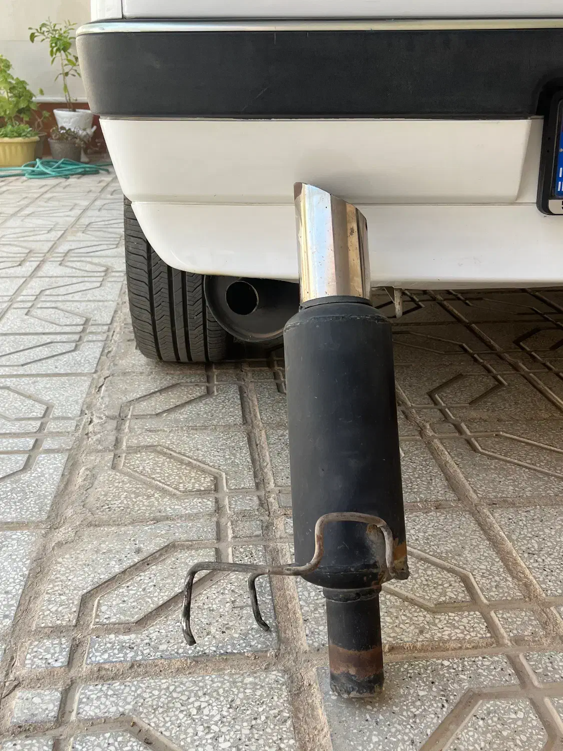 اگزوز رنجروری دست ساز با سایلنسر|قطعات یدکی و لوازم جانبی|اسفراین, |دیوار