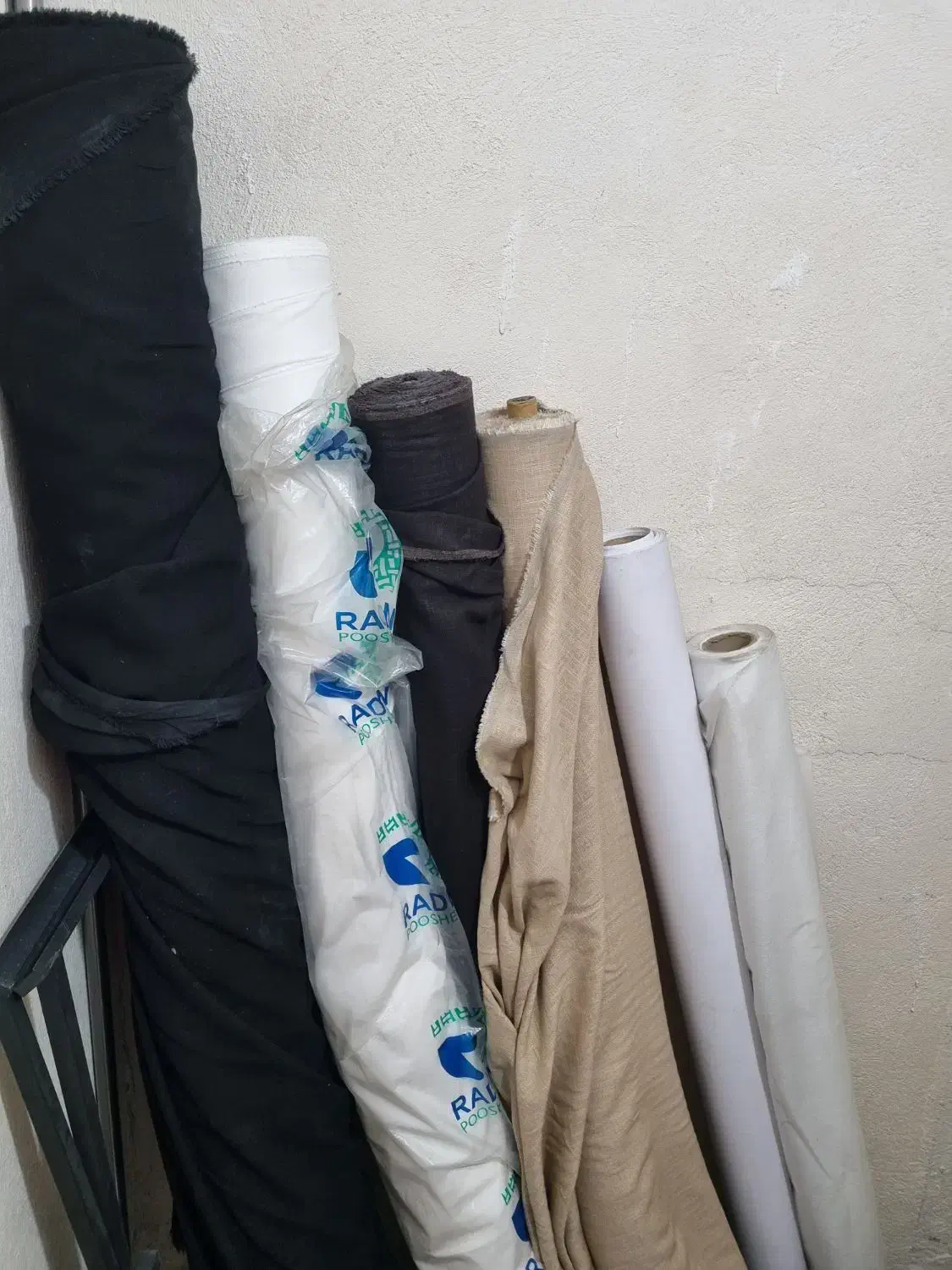 پارچه شانتون لنین شانتون لایی پرشن سفید|لوازم خیاطی و بافتنی|تهران, سلسبیل شمالی|دیوار