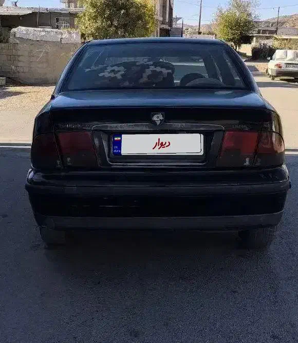 سمند مشکی مدل 82 تک سوز شاسی سالم|خودرو سواری و وانت|ثلاث باباجانی, |دیوار