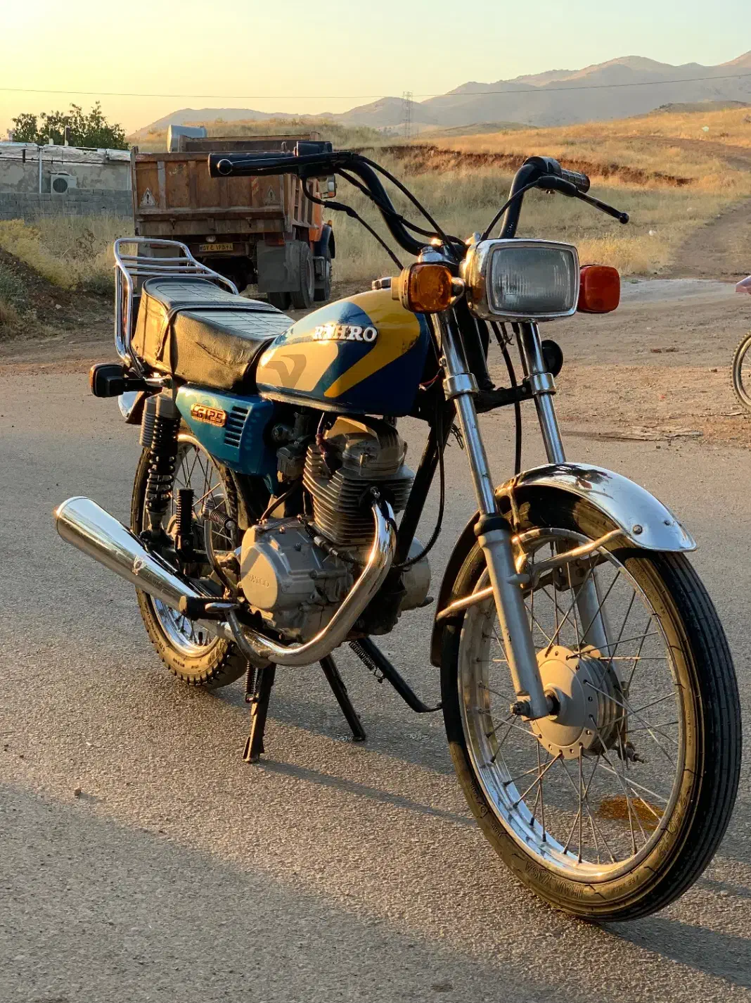 موتور مزایده شاباز ۹۴|موتورسیکلت|جوانرود, |دیوار