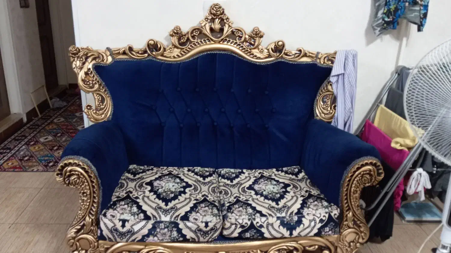 مبل سلطنتی|مبلمان خانگی و میز عسلی|رشت, رودبارتان|دیوار