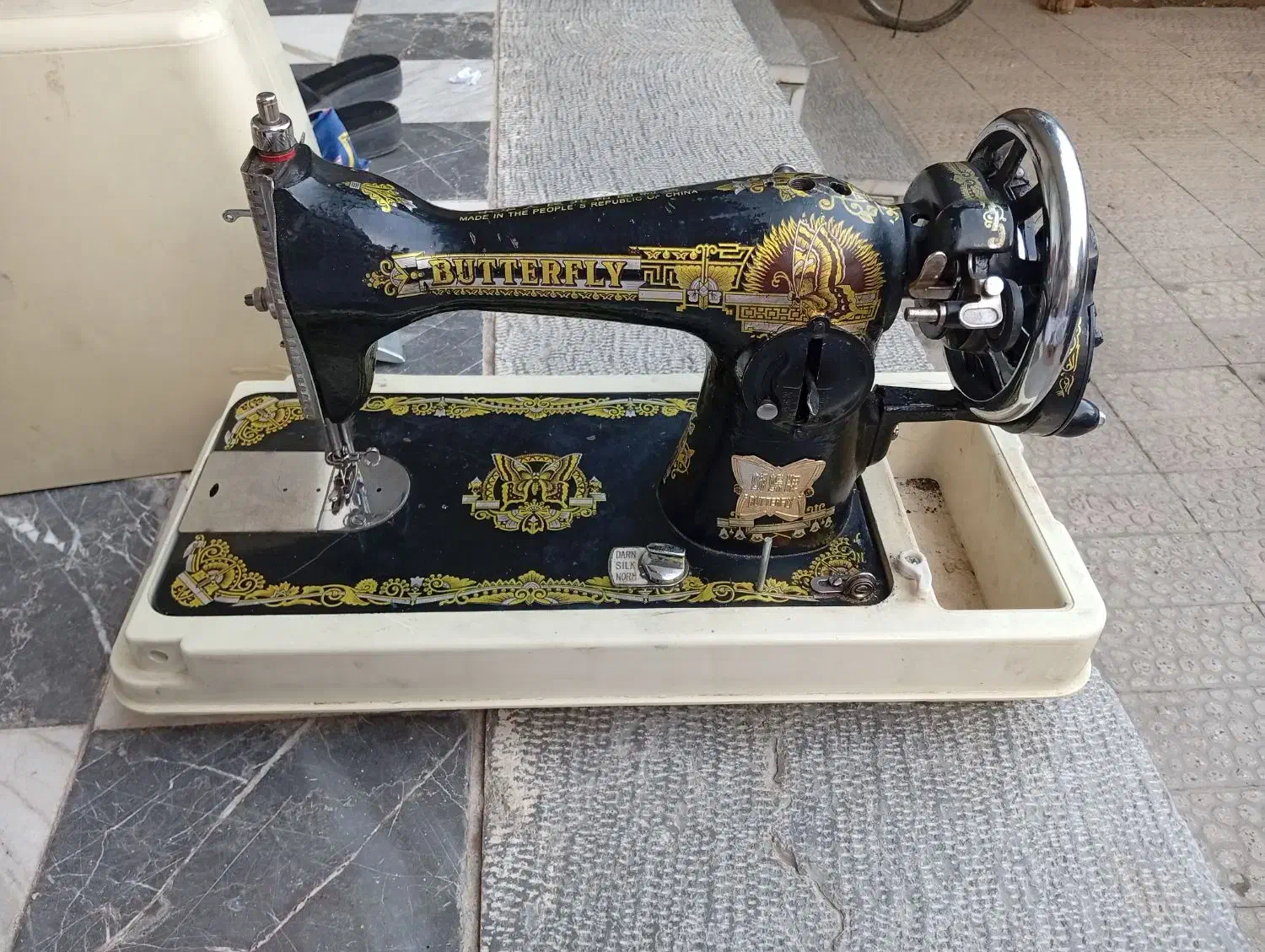 چرخ خیاطی دستی مدل پروانه|چرخ خیاطی و ریسندگی|اصفهان, لیمجیر|دیوار