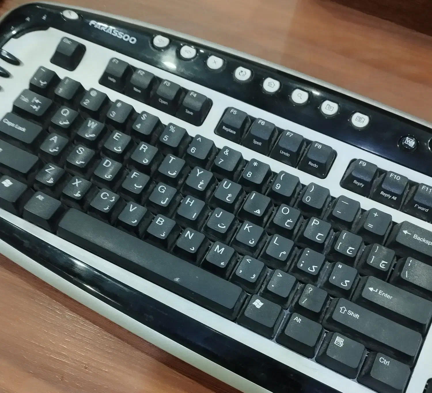 کیبورد FARASSOO FCR-8200|قطعات و لوازم جانبی رایانه|کتالم و سادات شهر, |دیوار