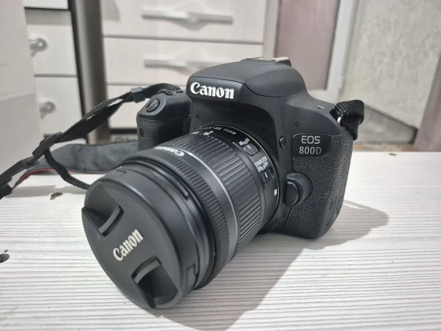 دوربین کنون مدل 800d با لنز 55-18|دوربین عکاسی و فیلم‌برداری|تهران, شهرک ولیعصر جنوبی|دیوار