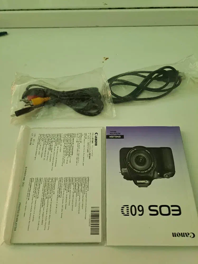 دوربین Canon EOS 60D با لنز 18-55mm|دوربین عکاسی و فیلم‌برداری|تهران, حکمت|دیوار