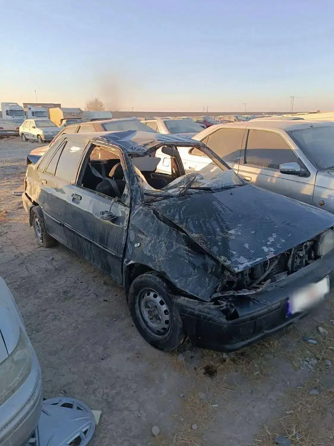 پراید تصادفی چپی|خودرو سواری و وانت|مشهد, شیرحصار|دیوار