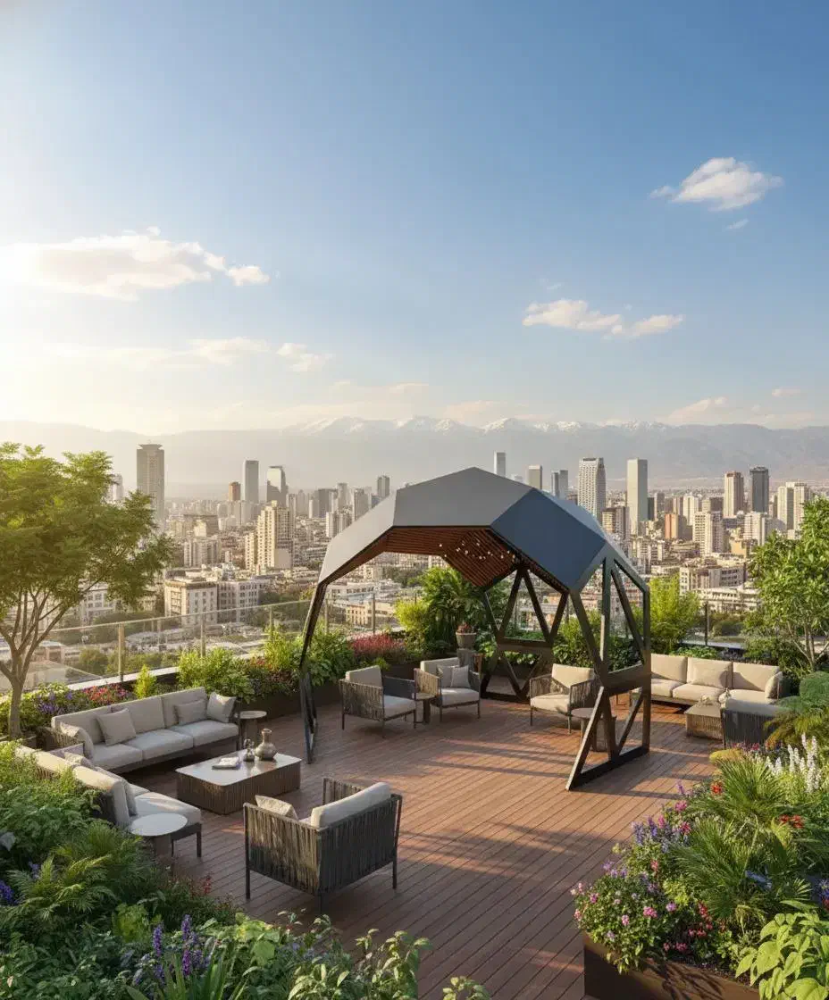 آلاچیق پلی گونی|مصالح و تجهیزات ساختمان|تهران, قلهک|دیوار