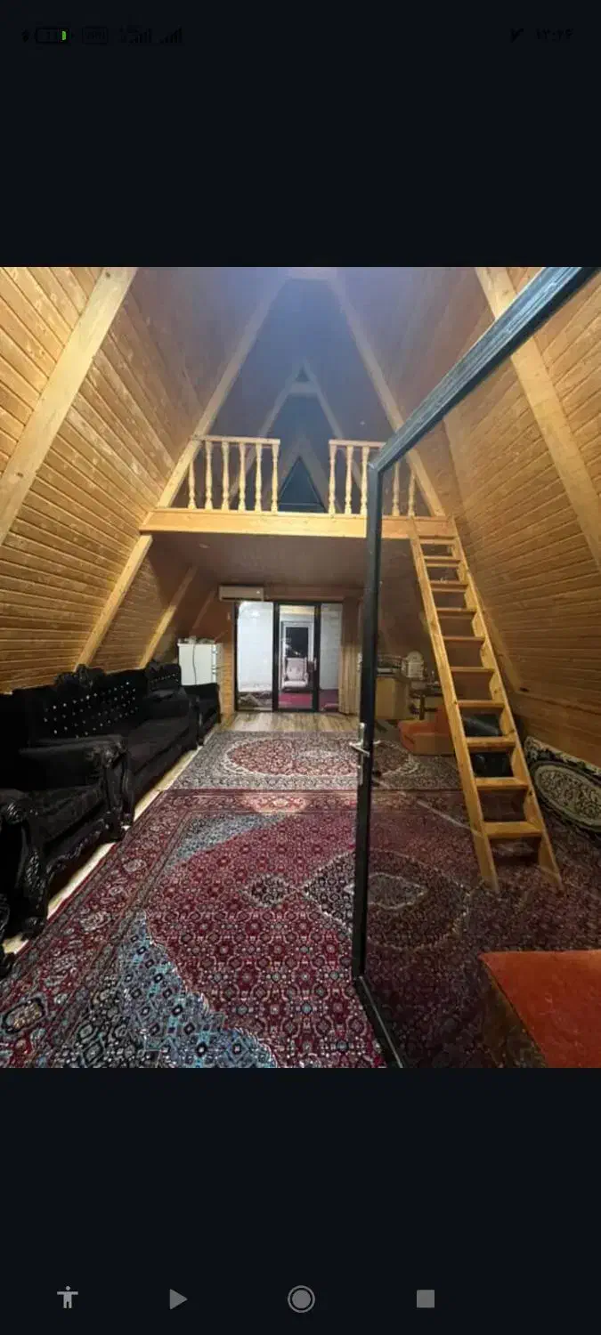 اجاره شبانه و روزانه کلبه سوئسی باغ 500متری|اجارهٔ کوتاه‌مدت ویلا و باغ|هادی شهر, |دیوار