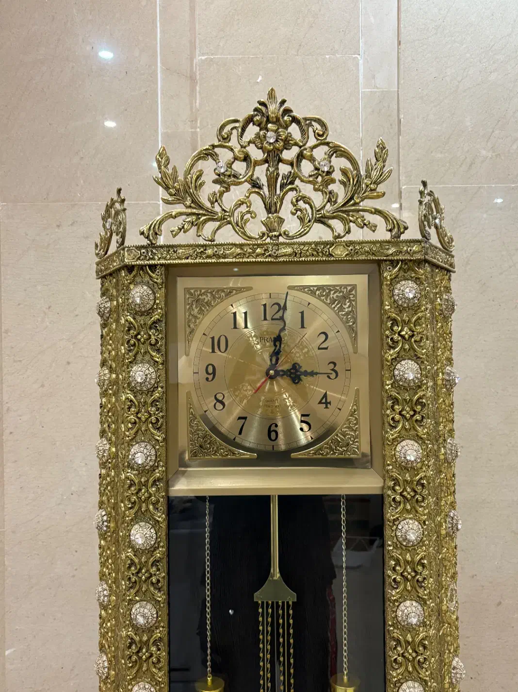 ویترین ساعت برنز|ساعت دیواری و تزئینی|قم, بنیاد|دیوار