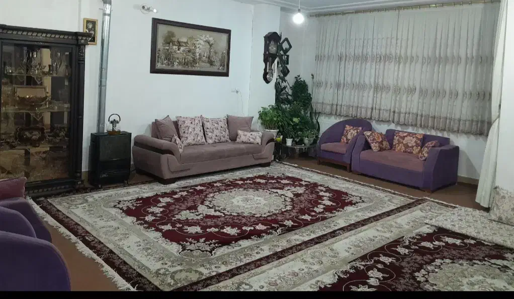 مبلمان ۷نفره.ویترین وتابلوفرش|مبلمان خانگی و میز عسلی|فارسان, |دیوار
