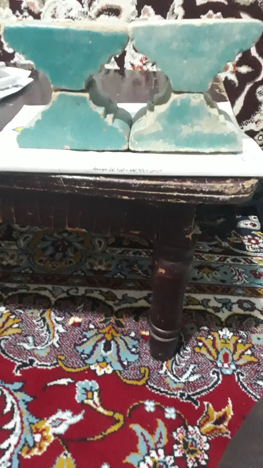 کاشی فیروزه ای تزئینی|مصالح و تجهیزات ساختمان|کرمانشاه, |دیوار