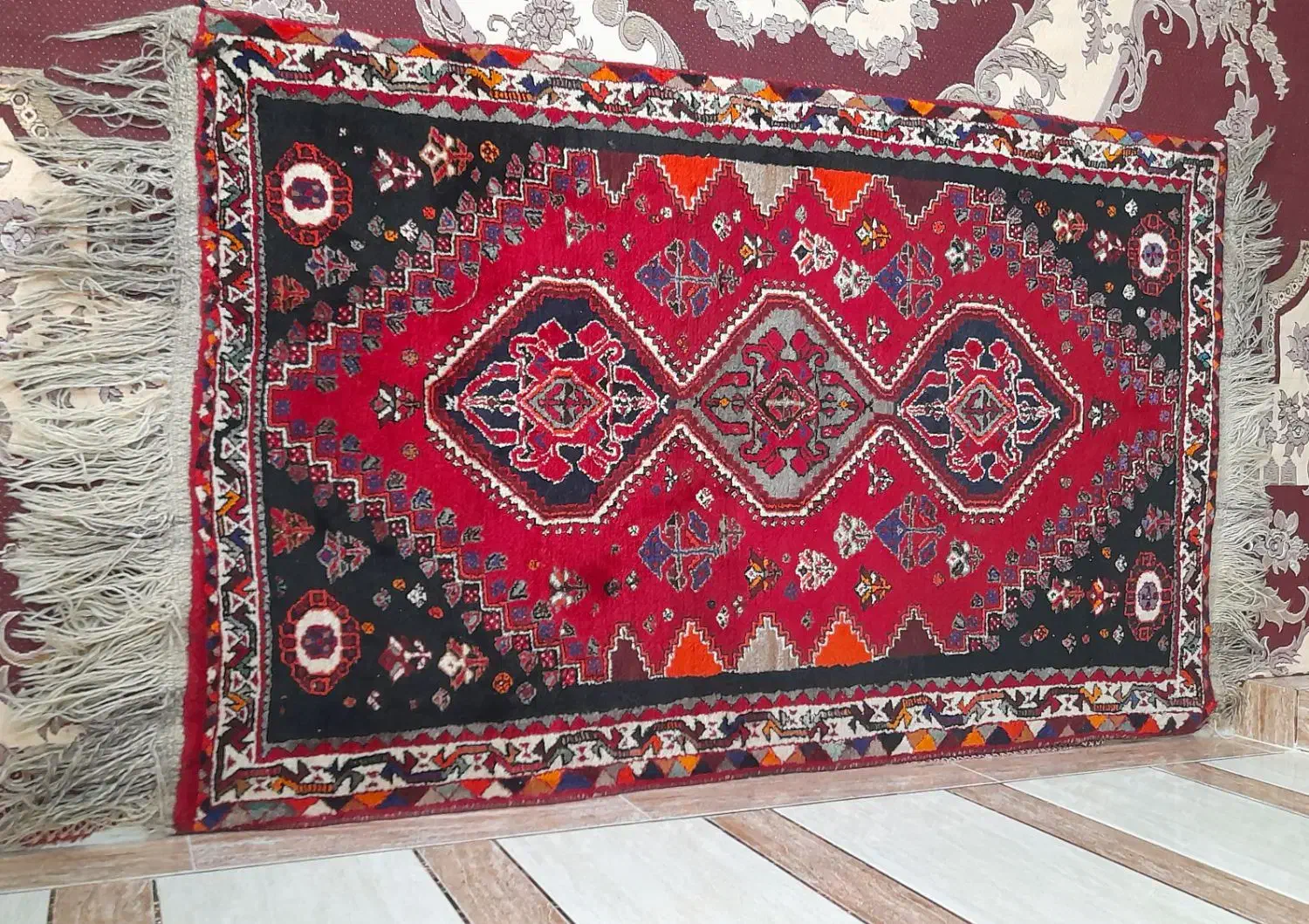 قالیچه عتیقه|کلکسیون اشیاء عتیقه|مرودشت, ژیان|دیوار