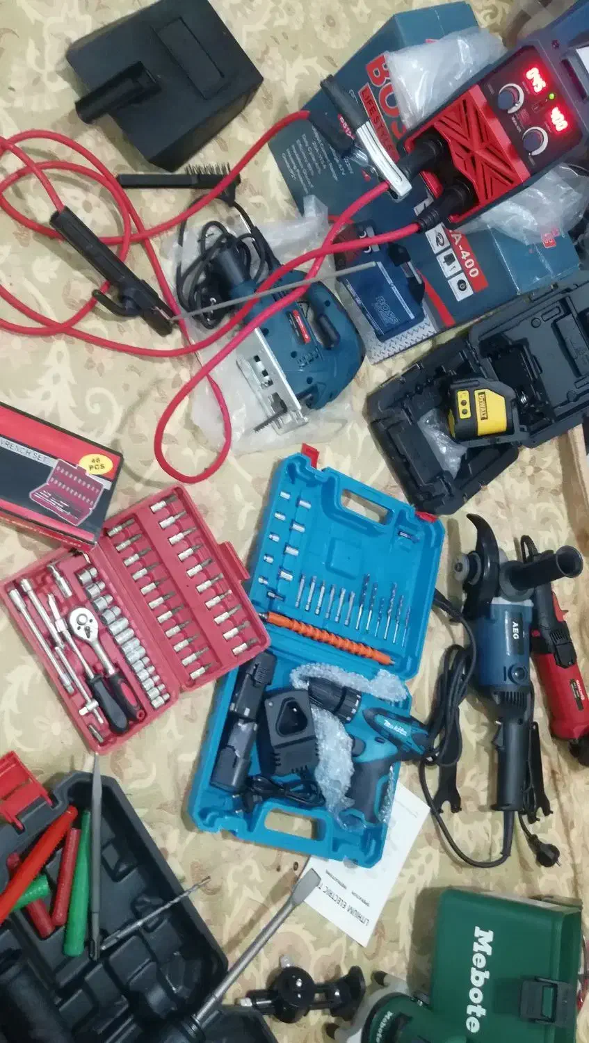 تعدادی لوازم دستگاه جوش. پیکور2کاره بوش|ماشین‌آلات صنعتی|گنبد کاووس, |دیوار