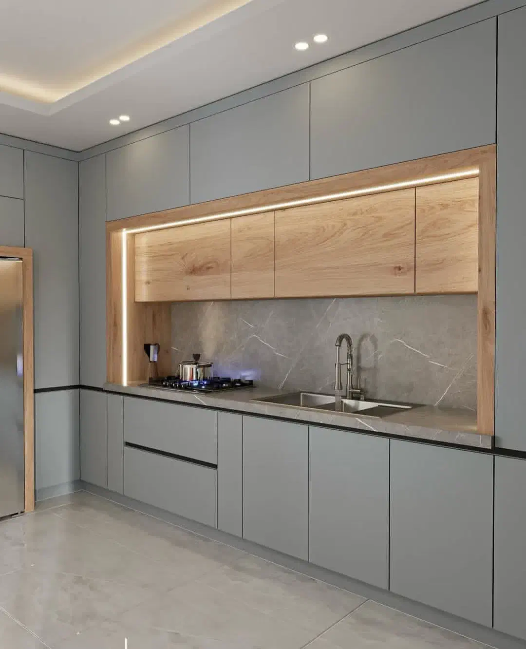 طراحی و اجرای تخصصی کابینت آشپزخانه و کمد دیواری|جاکفشی، کمد، دراور|تاکستان, |دیوار