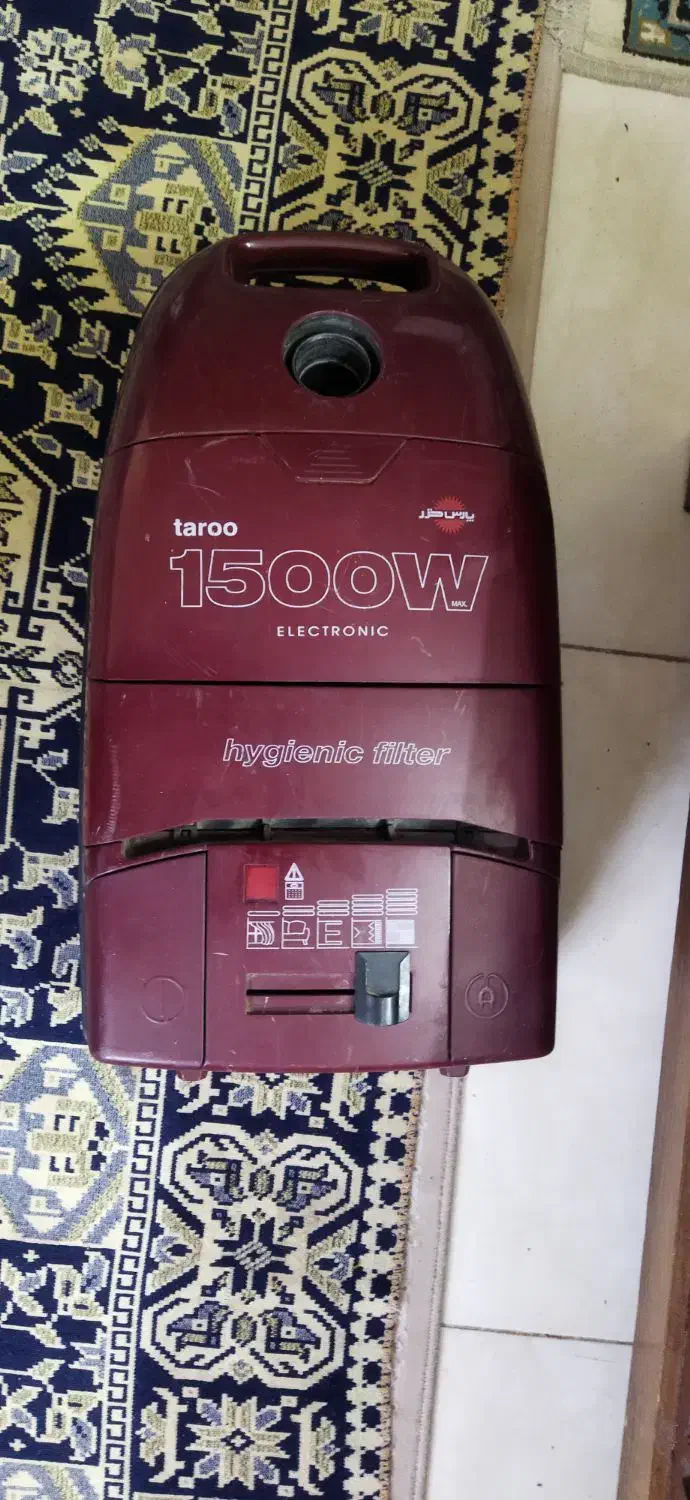 جارو برقی پارس خزر ۱۵۰۰wکارکرده|جاروبرقی، جارو شارژی، بخارشو|برخوار, |دیوار