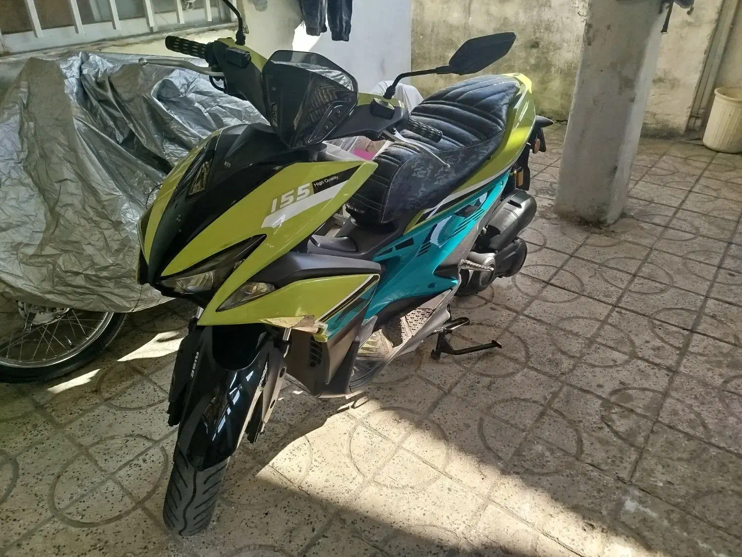 یاماها آیروکس 155|موتورسیکلت|لاهیجان, یوسف آباد|دیوار