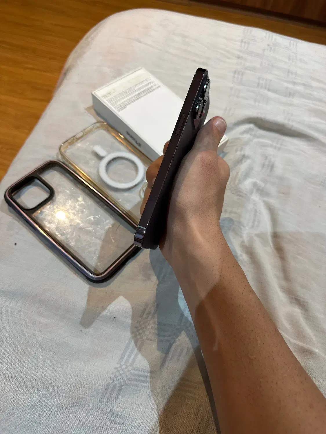 ایفون ۱۴ پرومکس ۲۵۶ گیگ zaaدرحدنو|موبایل|تهران, کاشانک|دیوار