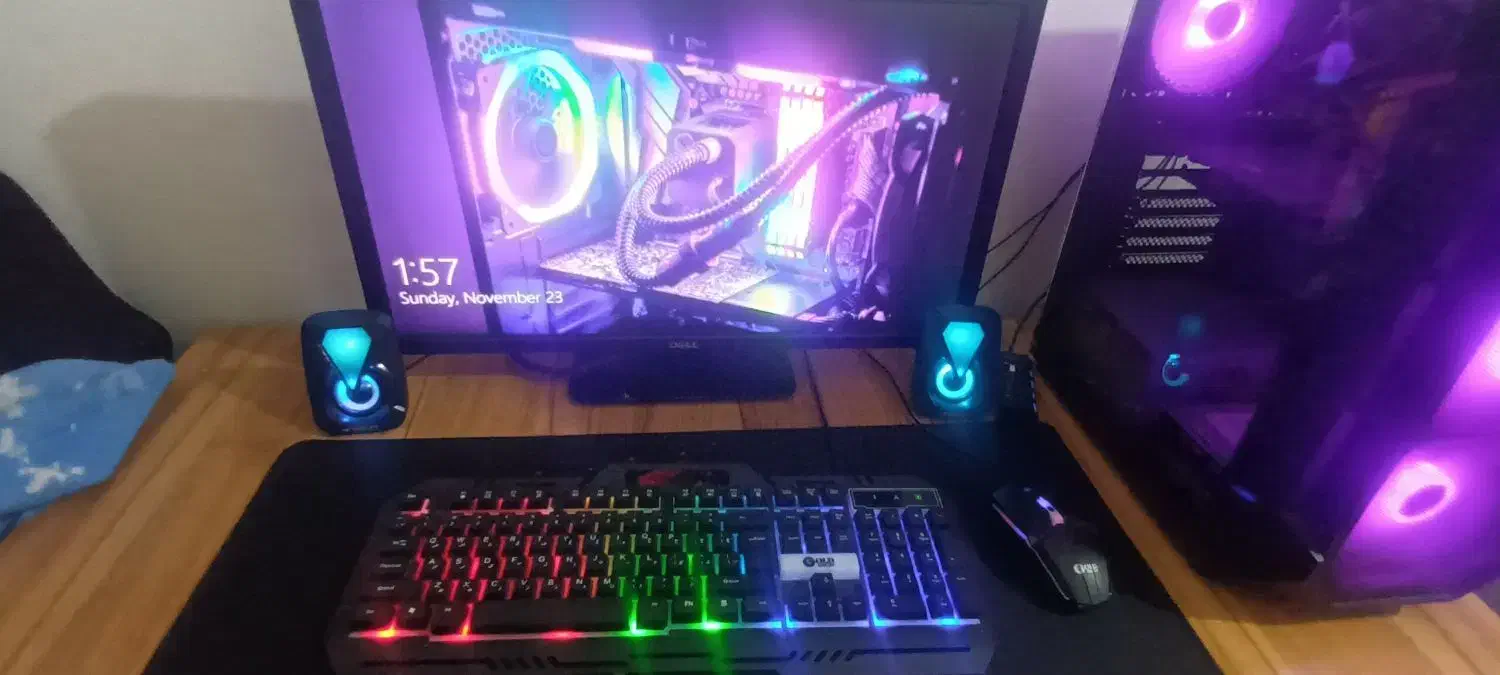 کامپیوتر کامل با تمام لوازم|رایانه رومیزی|فردیس, شهرک ارم|دیوار