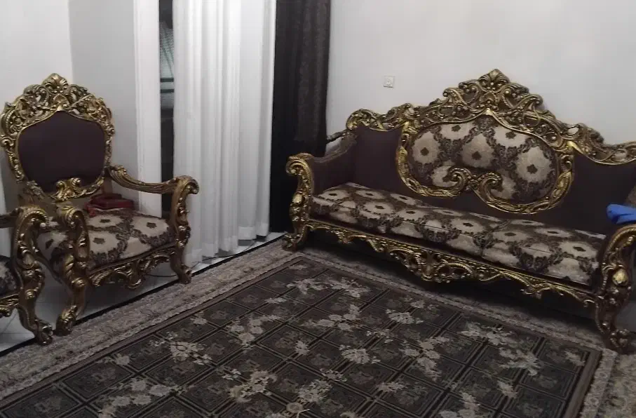 مبل استیل ۷ نفره و غذا خوری|مبلمان خانگی و میز عسلی|تهران, سازمان برنامه شمالی|دیوار