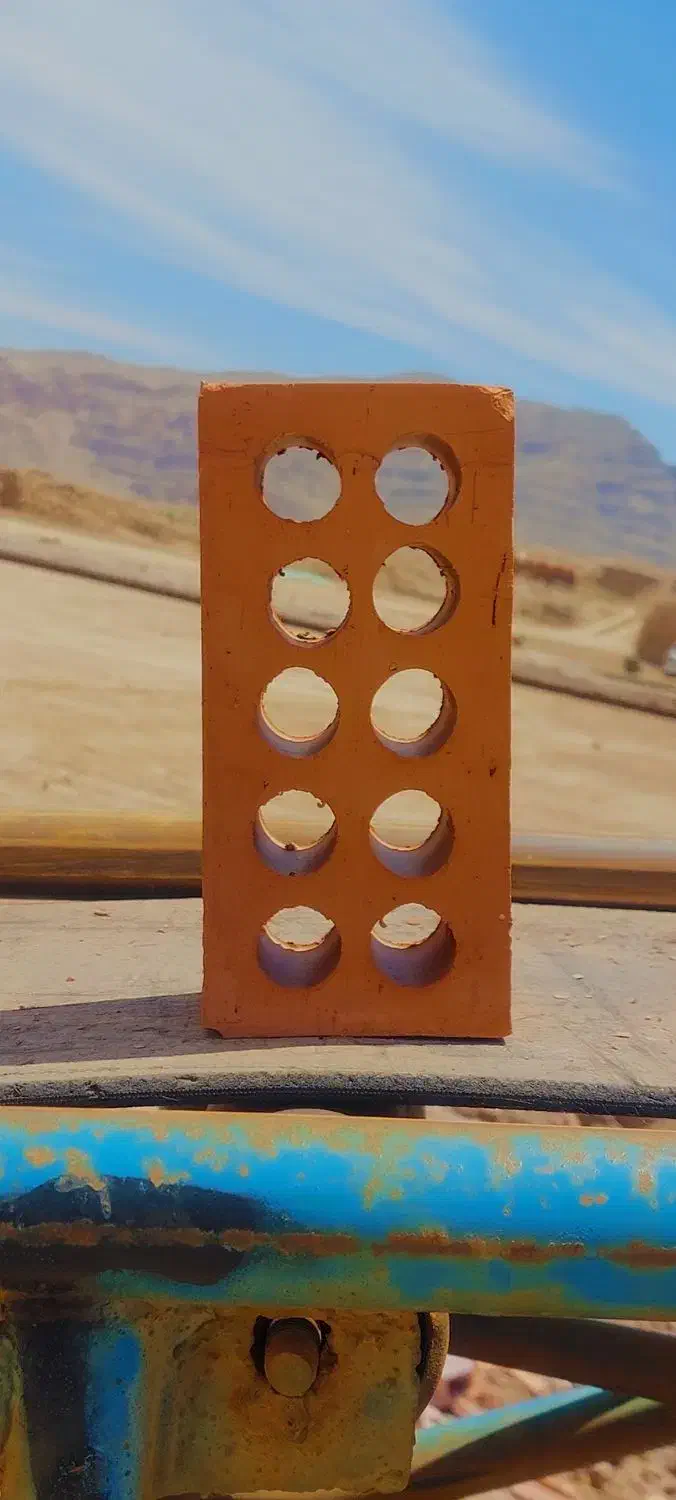 آجر سفال قرمز *هفت سانت*درجه یک*|عمده‌فروشی|دهبکری, |دیوار