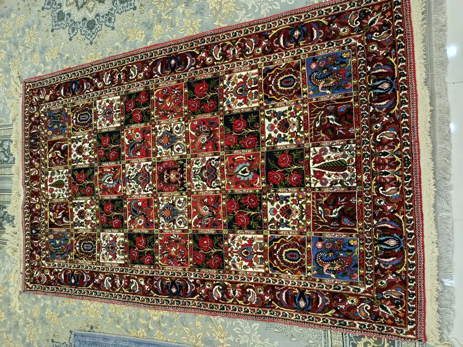 فرش دستباف|فرش|شهرکرد, |دیوار