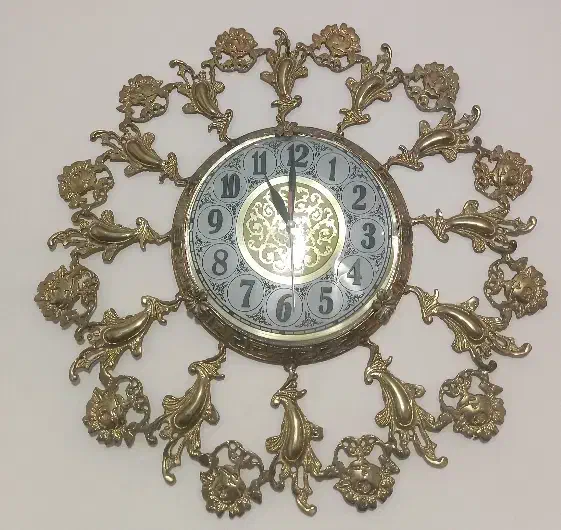 ساعت برنز دیواری|ساعت دیواری و تزئینی|قم, نیروگاه|دیوار