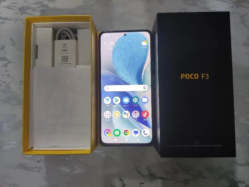 گوشی شیائومی POCO F3 5G درحد حافظه 256 رام 8|موبایل|تهران, کیانشهر|دیوار