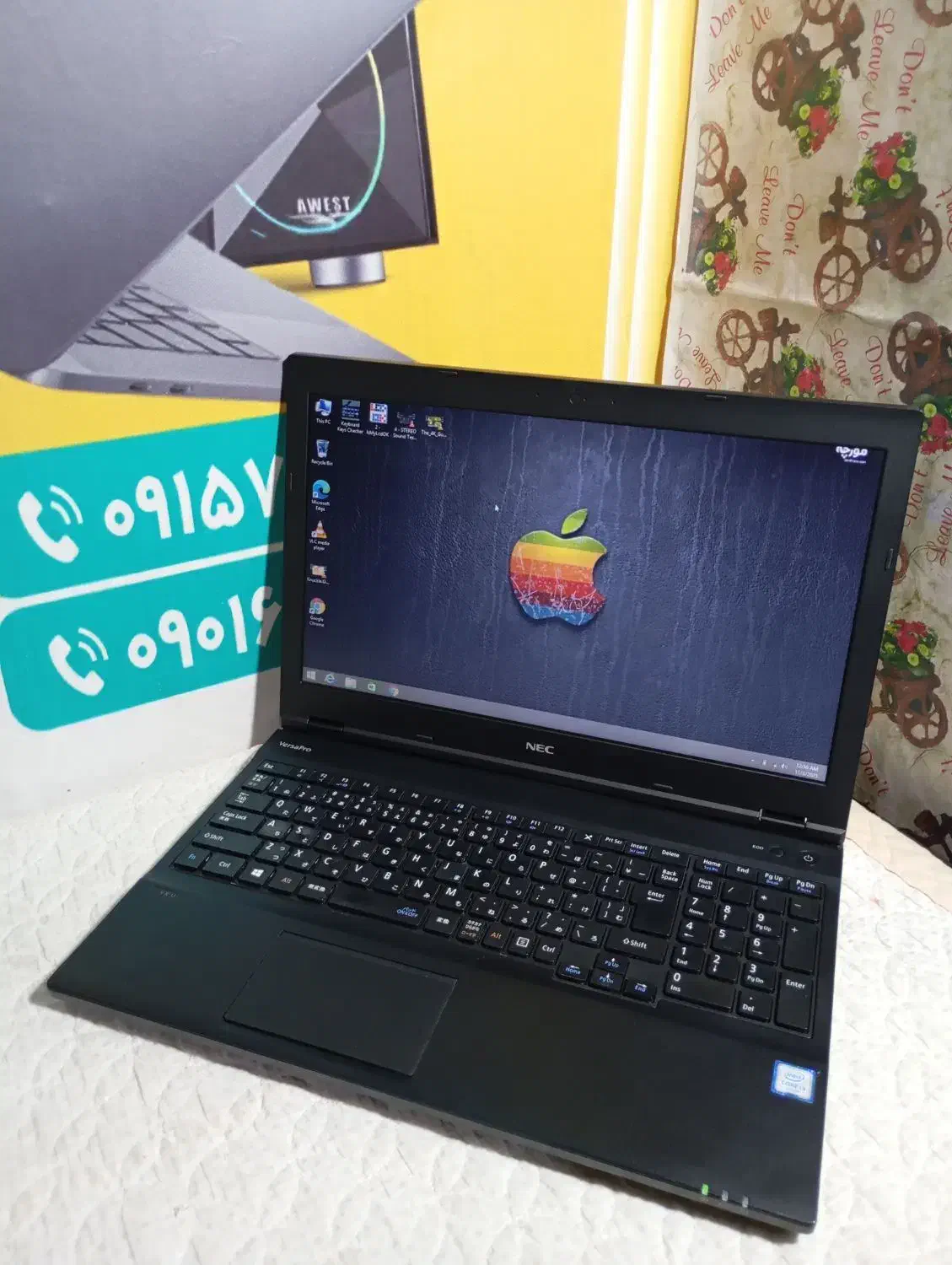 لپ تاپ ژاپنی نسل 6 ddr4 رم 8 لوازم کامل|رایانه همراه|مهرستان, |دیوار