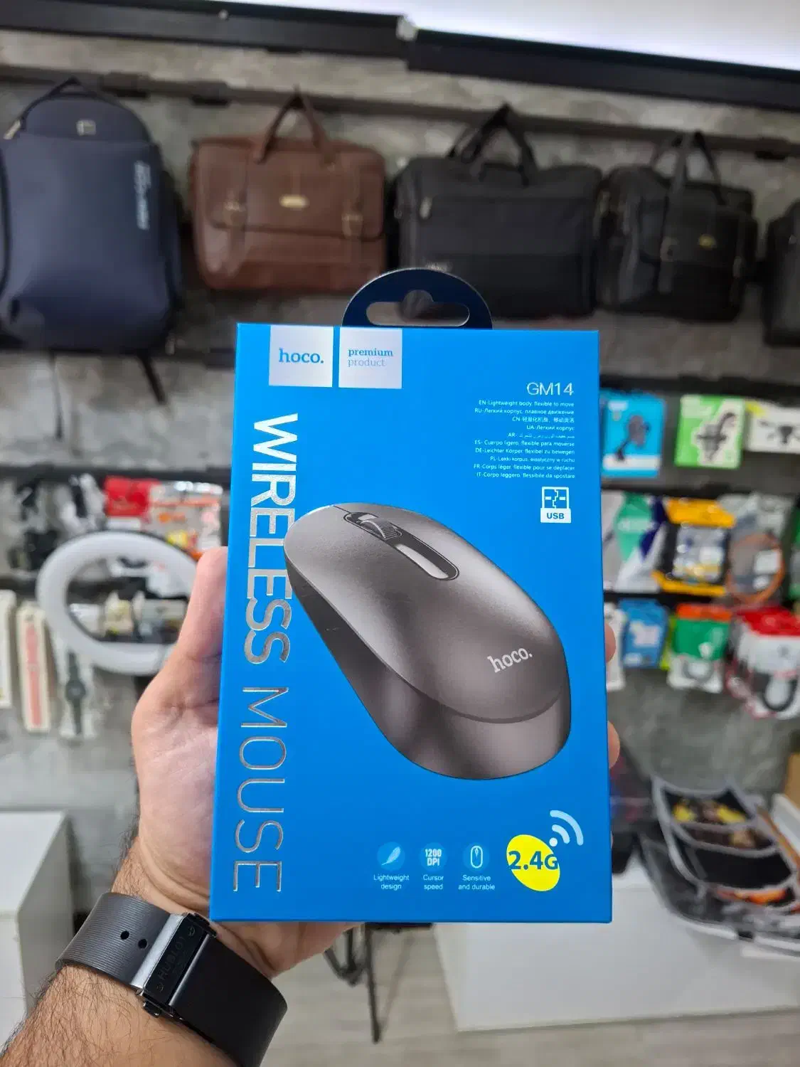 موس بی سیم اداری خانگی برند هوکو|قطعات و لوازم جانبی رایانه|فردیس, فردیس|دیوار