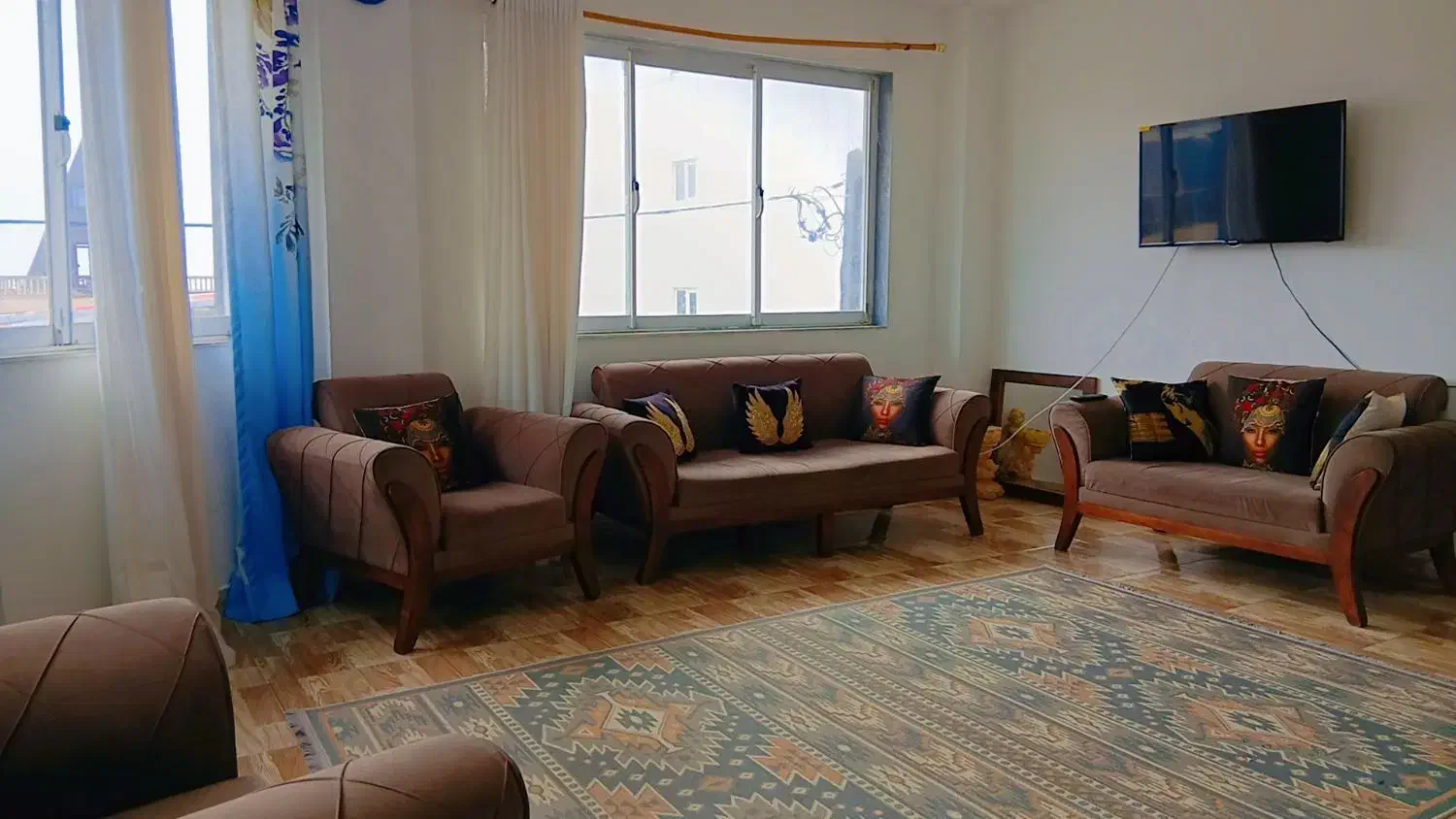 واحدتکخواب ساحلی حیاط دار۹۰۰|اجارهٔ کوتاهمدت آپارتمان و سوئیت|بندر انزلی, اطبا|دیوار