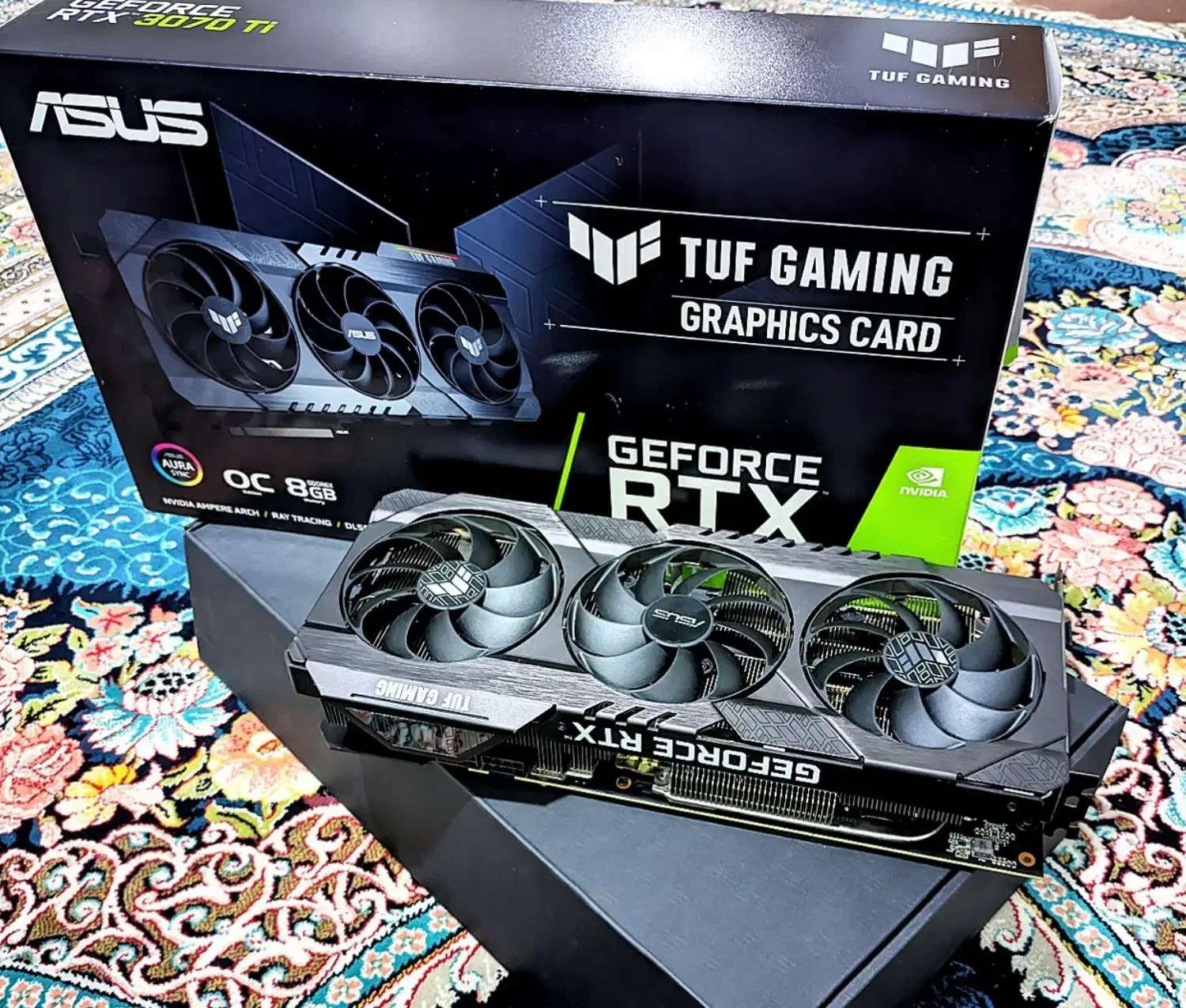 بدون ماین ASUS TUF GAMING RTX 3070 TI O8G|قطعات و لوازم جانبی رایانه|تهران, میدان ولیعصر|دیوار